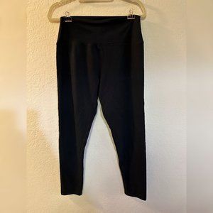 AERIE Like-New Hi-Rise, Full Length OG Offline Black Leggings XL